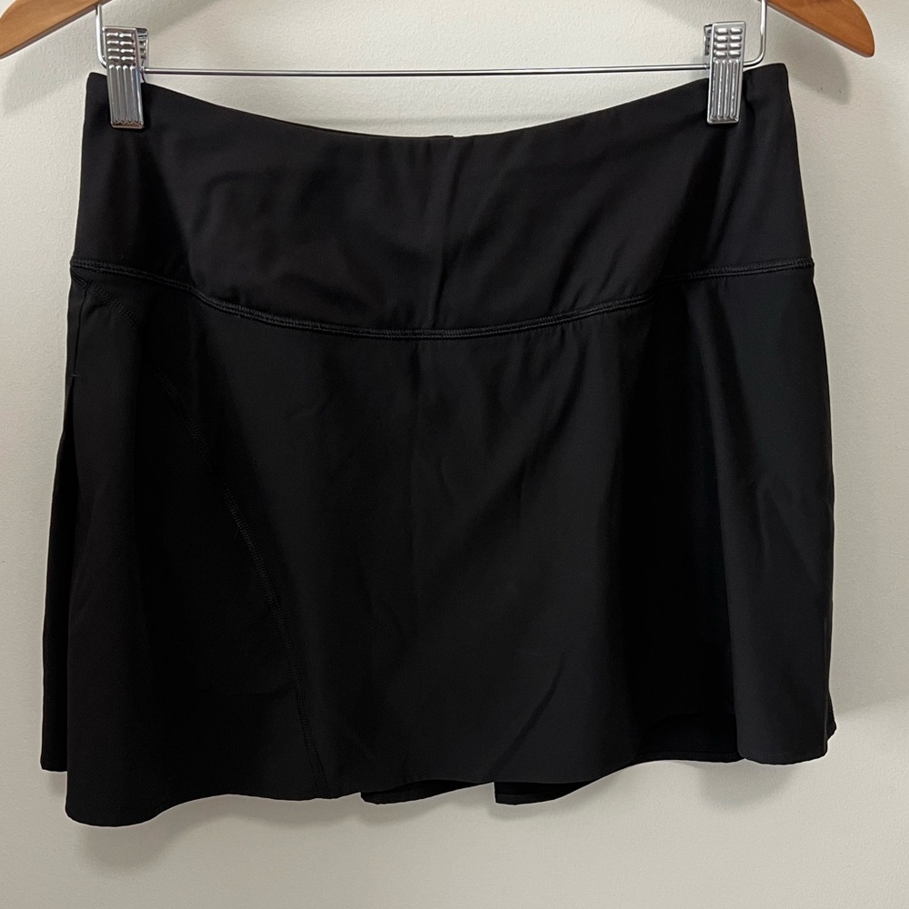 Calia Black High Rise Mini Skort A-Line Fit Women’s Size Medium - Picture 1 of 10